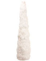 38" Iced Cone Topiary  White (pack of 2)