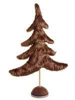 25" Christmas Tree Table Top  Brown (pack of 2)