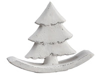 5" Cement Tree Table Top  White (pack of 8)