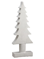 32" Poly Resin Tree  White (pack of 1)