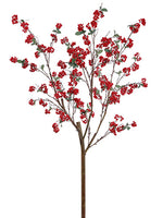 96" Berry Tree Branch  Red (pack of 2)