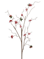 71" Berry Spray  Red (pack of 12)