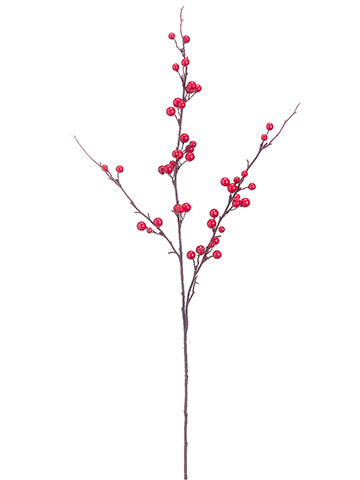 33" Berry Spray  Red (pack of 12)