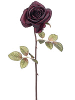 27" Rose Spray  Dark Burgundy (pack of 12)