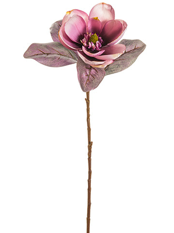 29" Soft Touch Magnolia Spray  Purple Cream (pack of 12)