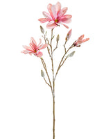34" Snowed Magnolia Spray  Mauve (pack of 12)