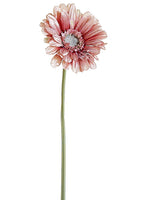 25" Glitter Gerbera Daisy Spray Pink (pack of 36)