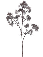 35" Metallic Sedum Spray  Silver Antique (pack of 12)