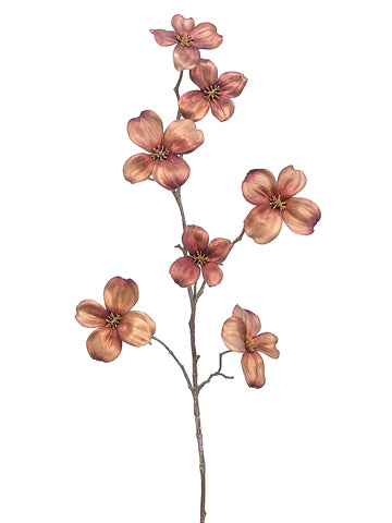 32" Dogwood Spray  Copper (pack of 12)
