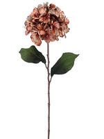 29" Hydrangea Spray  Copper Gold (pack of 12)