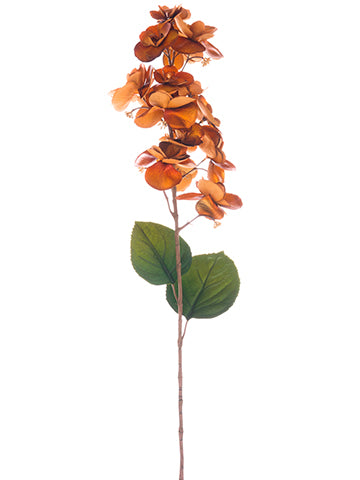 32" Hydrangea Spray  Copper (pack of 12)