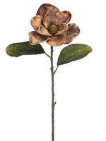 29" Velvet Magnolia Spray  Dark Avocado (pack of 12)