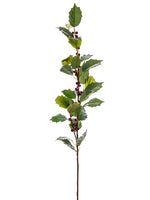 31.5" Holly Spray w/Berry   (pack of 12)