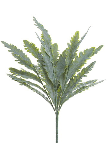 20.5" Leaf Bush  Green Gray (pack of 12)