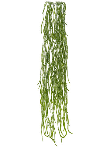 35.5" Iced Grass Hanging Spray Green (pack of 24)