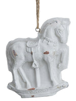 3.5"Hx3.2"W Horse Chocolate Mold Ornament Beige (pack of 12)