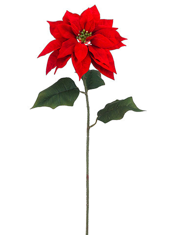 29" Princess Poinsettia Spray Red (pack of 12)