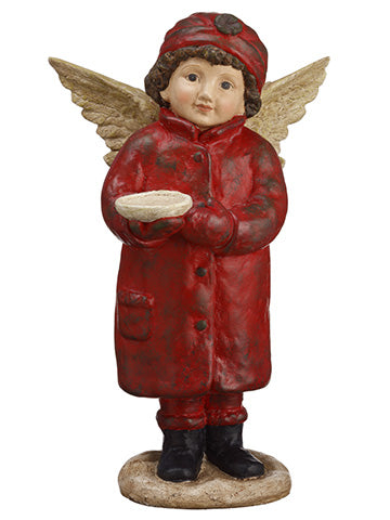 17" Angel  Antique Red (pack of 1)
