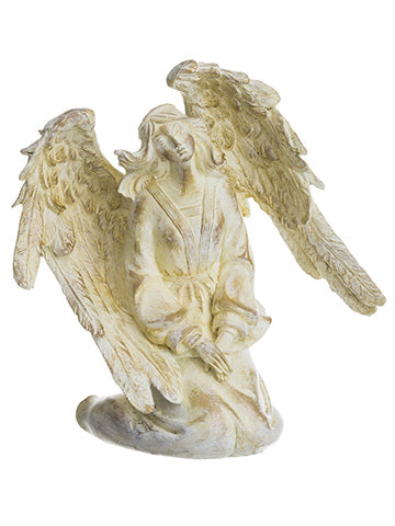 7.6" Angel  Whitewashed (pack of 6)