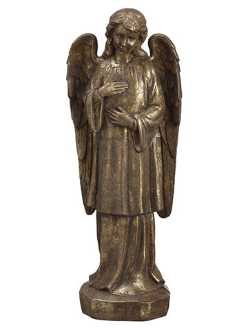 19" Angel  Antique Gold (pack of 1)