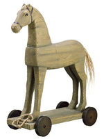 20.5" Polyresin Toy Horse  Brown (pack of 1)