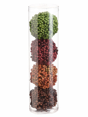 2.25" Sedum Orb (4 Ea/acetate box) Mixed (pack of 6)