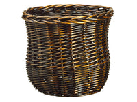 13" Willow Cushion Planter  Dark Brown (pack of 1)