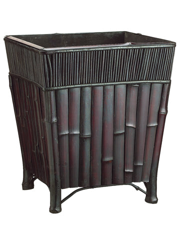 17hx15wx15"L Wood Planter Nature Brown (pack of 1)