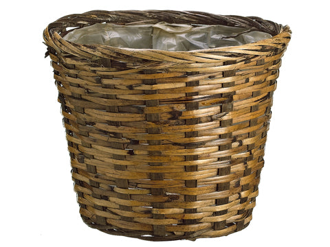 10" Planter  Brown (pack of 1)