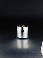 4.5"Hx4.5"D Vase Candleholder  Silver (pack of 1)