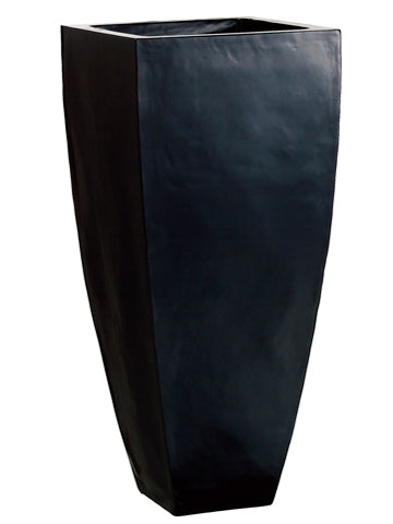 38"Hx17"Wx17"L Fiberglass Container Black (pack of 1)