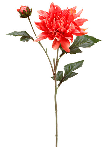 19.5" Dahlia Spray  Pink (pack of 12)
