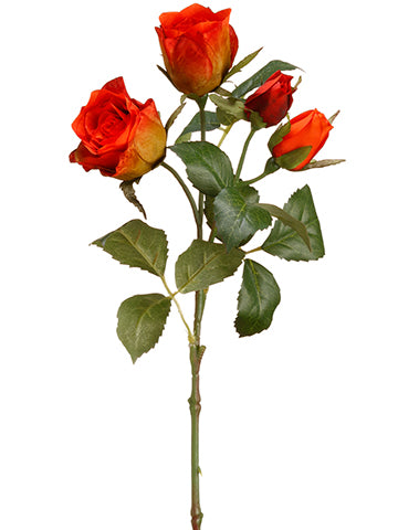 15.5" Rose Spray  Brick (pack of 12)