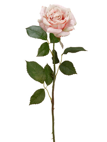 25.5" Rose Spray  Light Pink (pack of 12)
