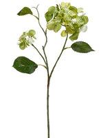15" Mini Hydrangea Spray  Green (pack of 12)