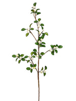 26" Crabapple Berry Spray  Cream Green (pack of 6)
