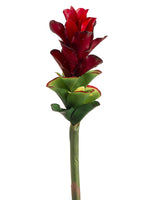 28" Ginger Flower Spray  Red (pack of 12)