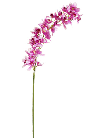 41" Mini Cymbidium Orchid Spray Lilac Violet (pack of 4)